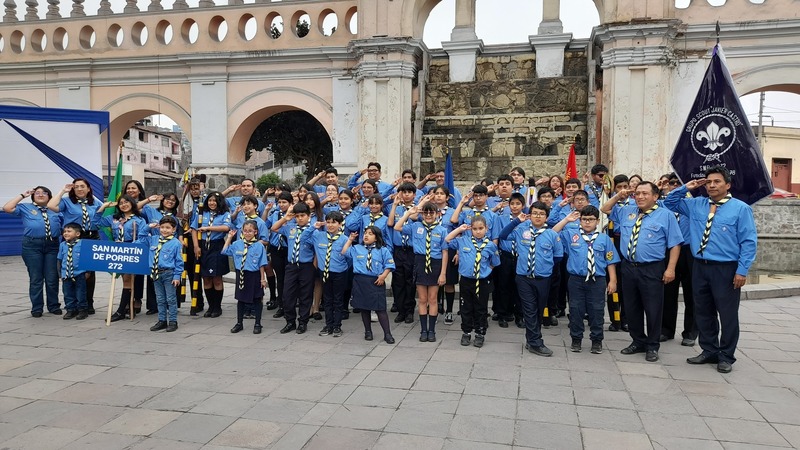 Desfile scout 2025